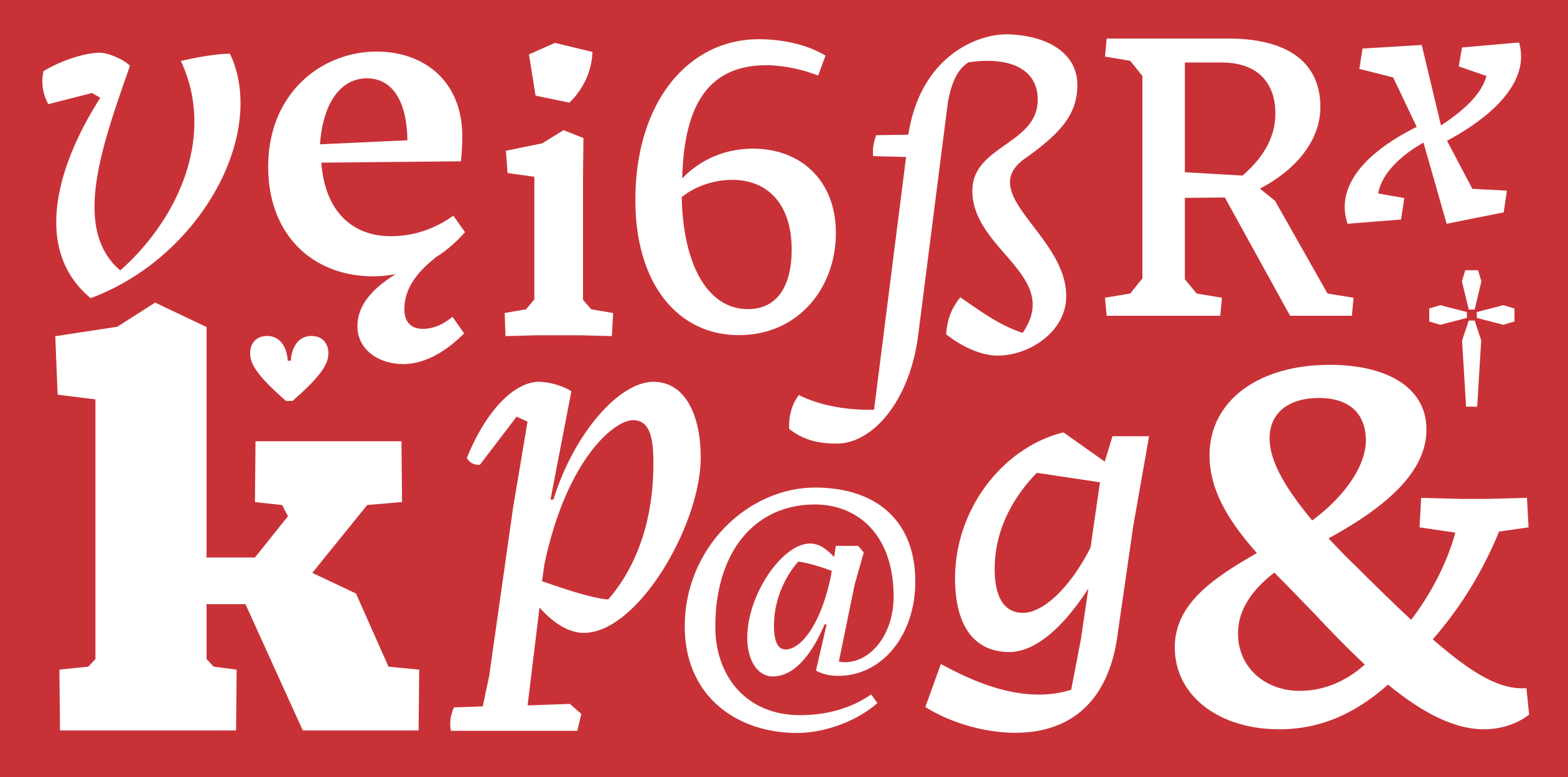 Image of Benedikt Bramböck typeface project from Ronkey