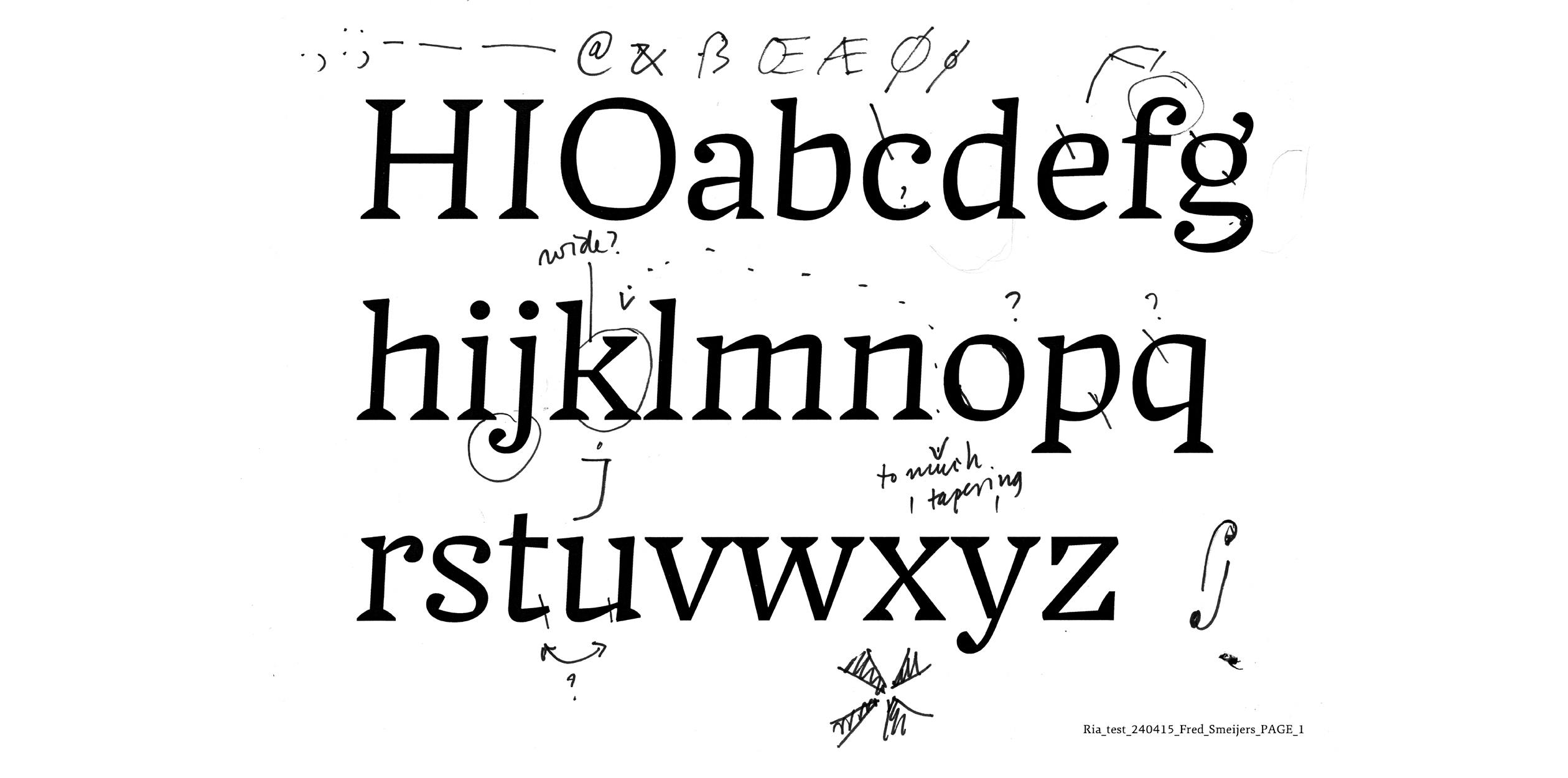 Image of Samsa typeface project from Katerina Kochkina